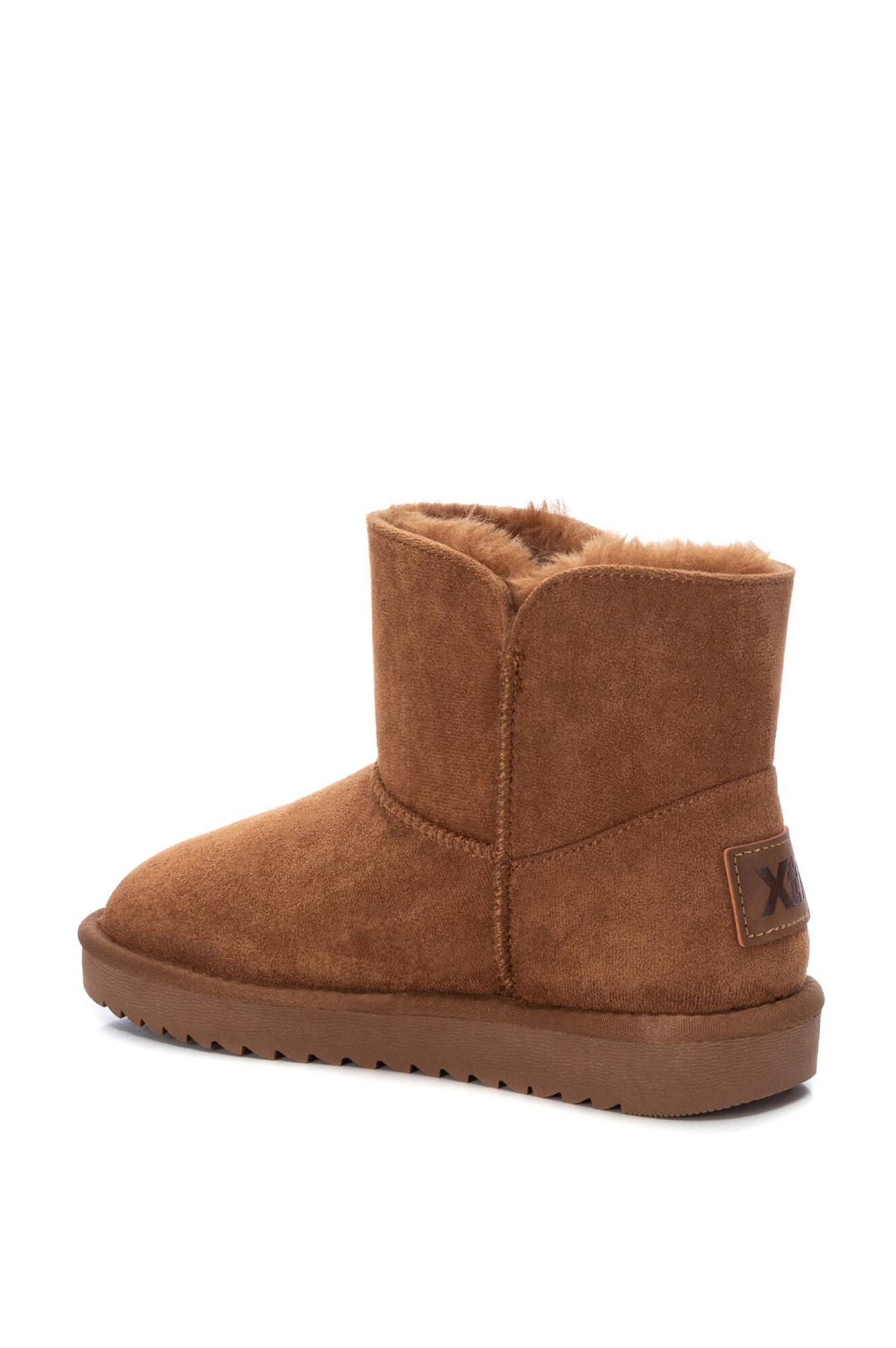 Botas de camurça femininas até o tornozelo