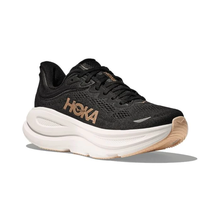 Hoka Dame Løbesko Bondi 9 Sort