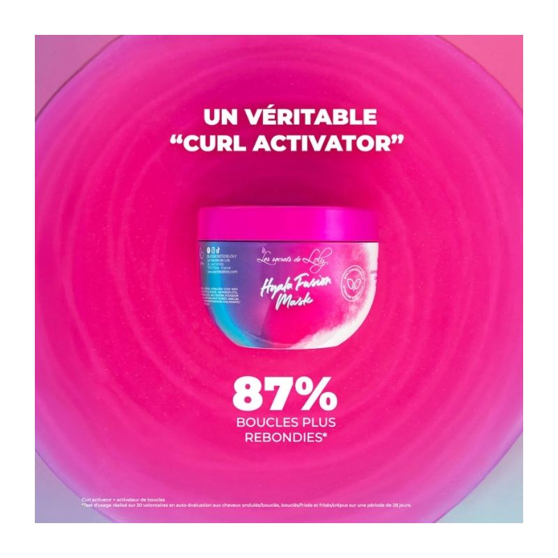 Masque activateur de boucles Hyalu Fusion Les Secrets de Loly 300ml