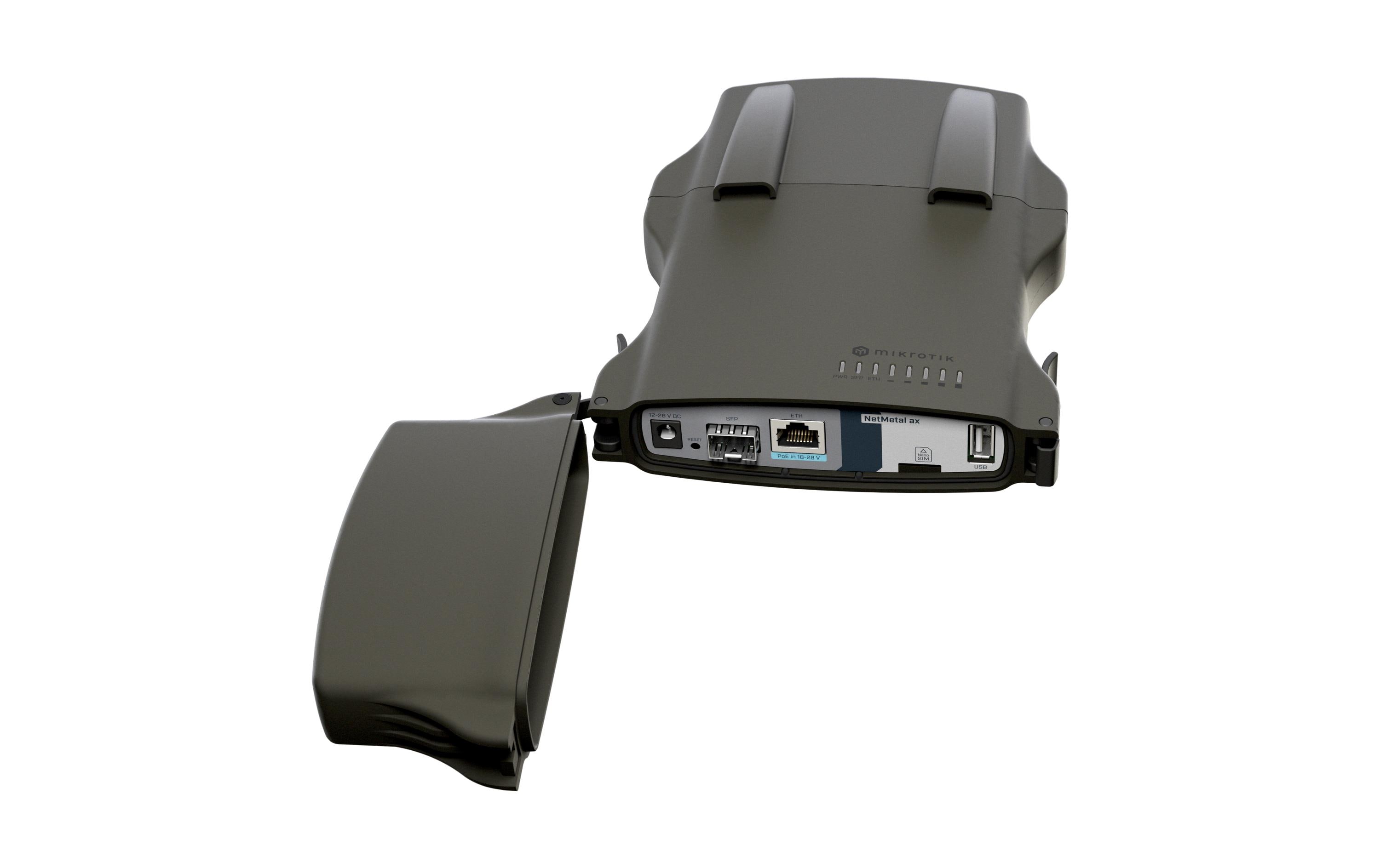 Outdoor Access Point NetMetal ax<br>Der extrem robuste Outdoor-Access-Point mit Wi-Fi 6 für vielseitige Einsatzmöglichkeiten