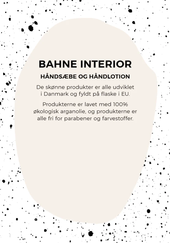 Bahne Interior  Håndsæbe, Silky Water - 450 ml.