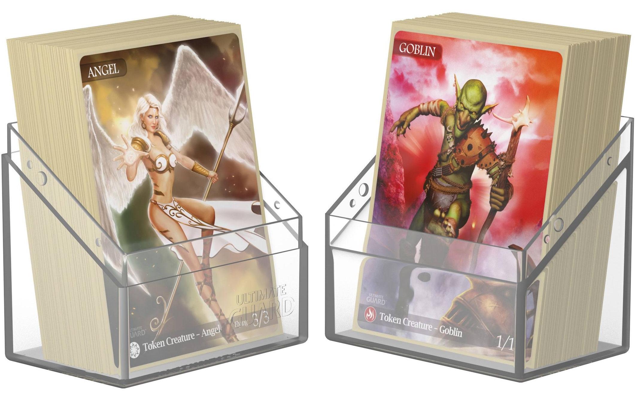 Kartenbox Boulder Deck Case Standardgrösse 60+ TransparentHandliche und feste Kartenbox mit Soft-Touch-Oberfläche