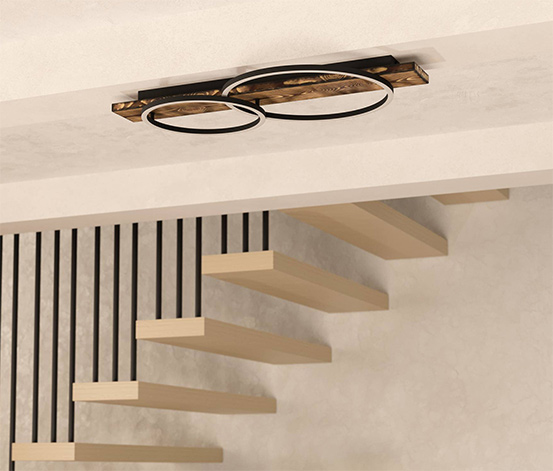 Eglo 2er-LED-Deckenleuchte »Boyal«
