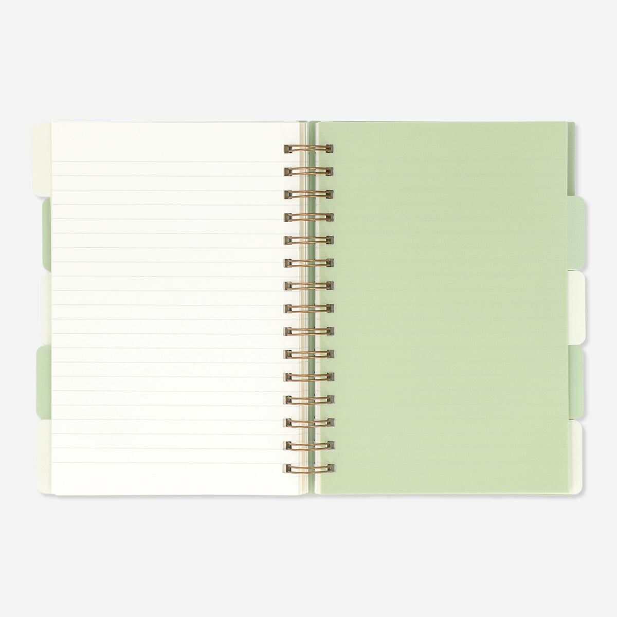 Notesbog med indeksfaner. A5
