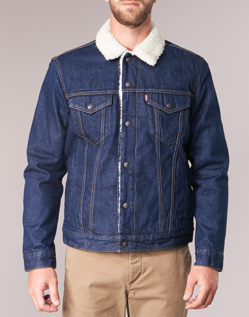 Levi's - TYPE 3 SHERPA TRUCKER Marino