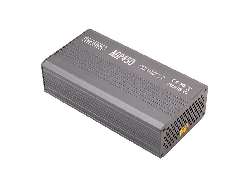ToolkitRC RC Netzteil ADP450 Leistungsstarkes Netzteil für ToolkitRC-Ladegeräte