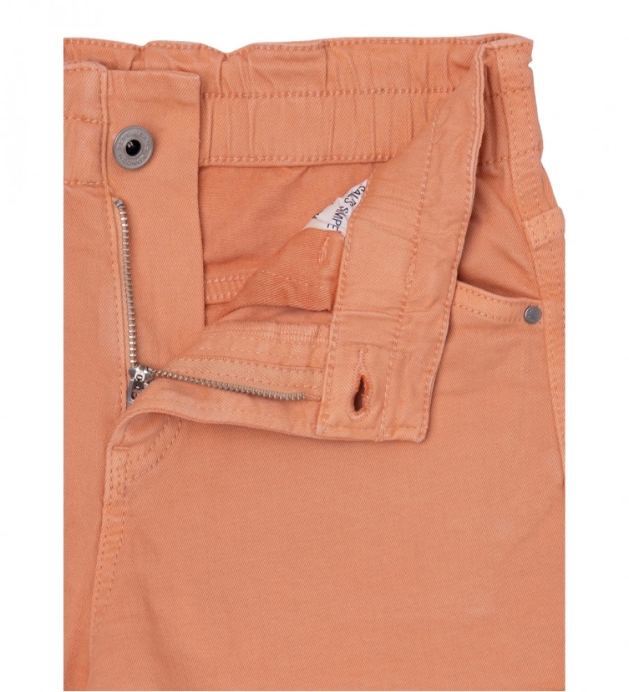 Shorts laranja Pepe Jeans Reese Jr.