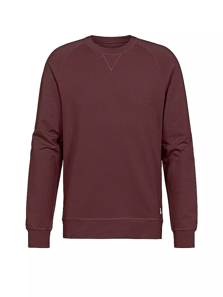 MEY Loungewear Sweatshirt FELPA STRETCH mokka beans braun