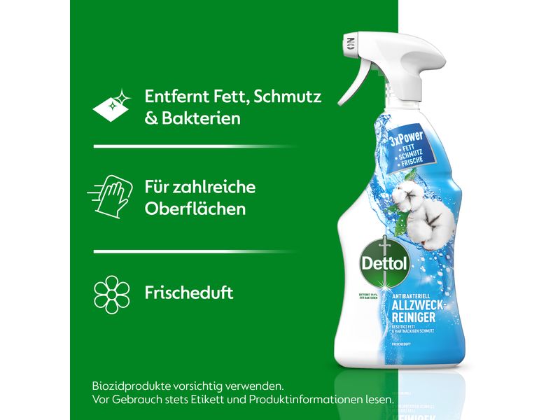 Dettol Allzweckreiniger Frischeduft 750 ml Universalreiniger mit frischem Duft