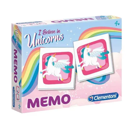 Clementoni Memo Kompakt - Einhörner
