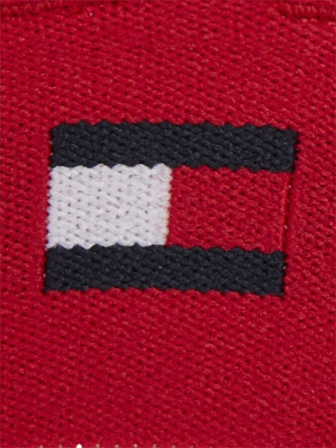 Tommy Hilfiger TRIANGLE FIXED FOAM Primary red