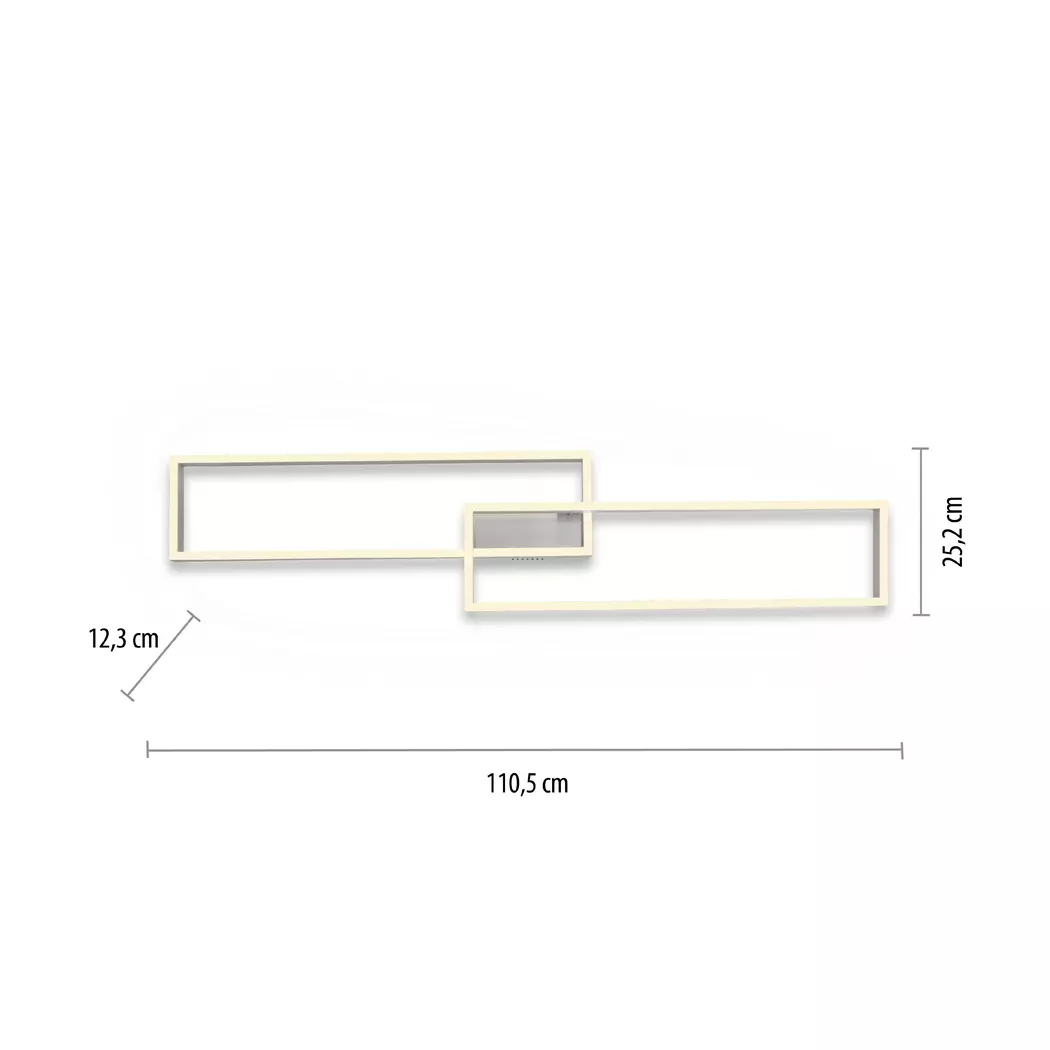 LED-Deckenleuchte Paan