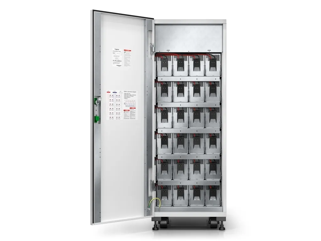Schneider Electric Easy UPS 3S E3SXR6 Empty Modular Battery Cabinet - Batterihus - for Easy UPS 3S E3SUPS10KHB, E3SUPS10KHB1, E3SUPS30KHB, E3SUPS40KHB2