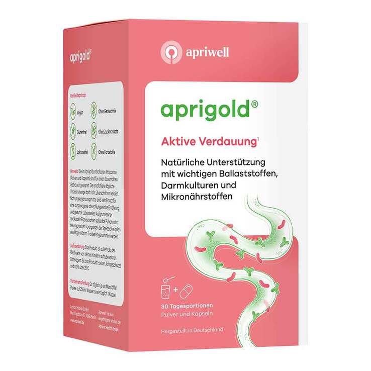 Aprigold Set Pulver + Kapseln, 1 P