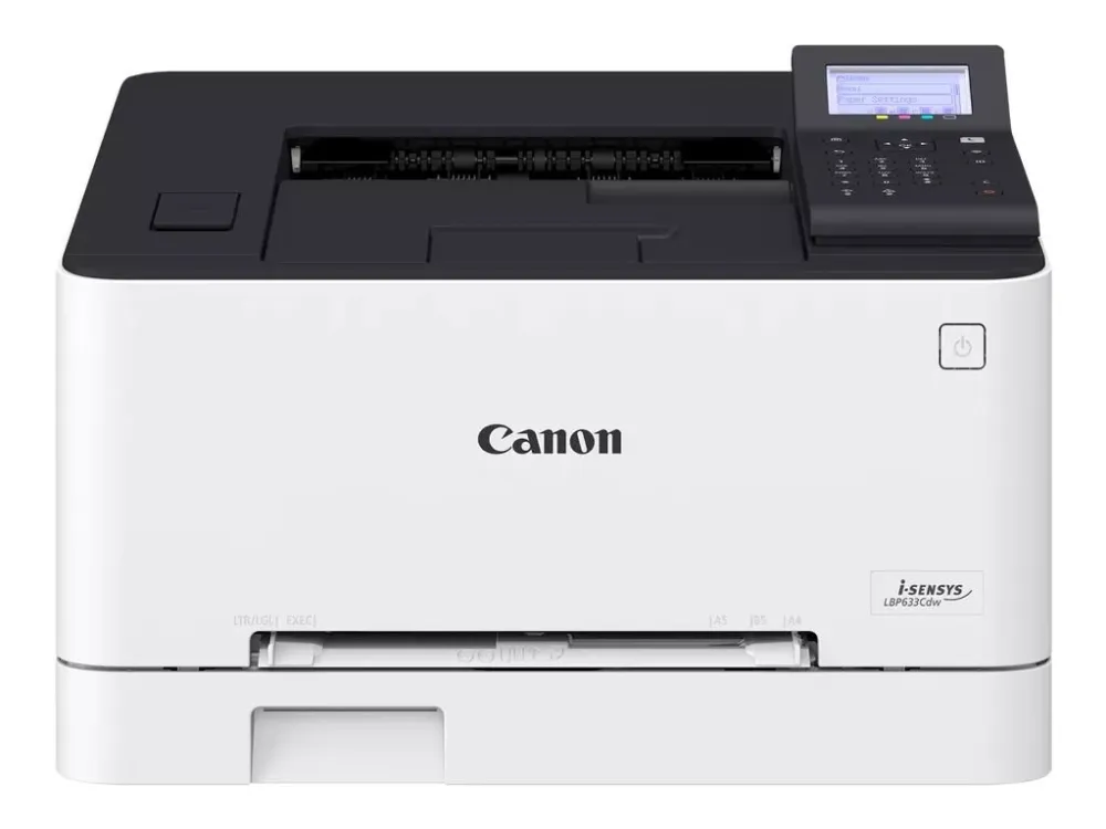Canon i-SENSYS LBP633Cdw - Printer - farve - Duplex - laser - A4/Legal - 1200 x 1200 dpi - op til 21 spm (mono) / op til 21 spm (farve) - kapacitet: 250 ark - USB 2.0, Gigabit LAN, Wi-Fi(n)