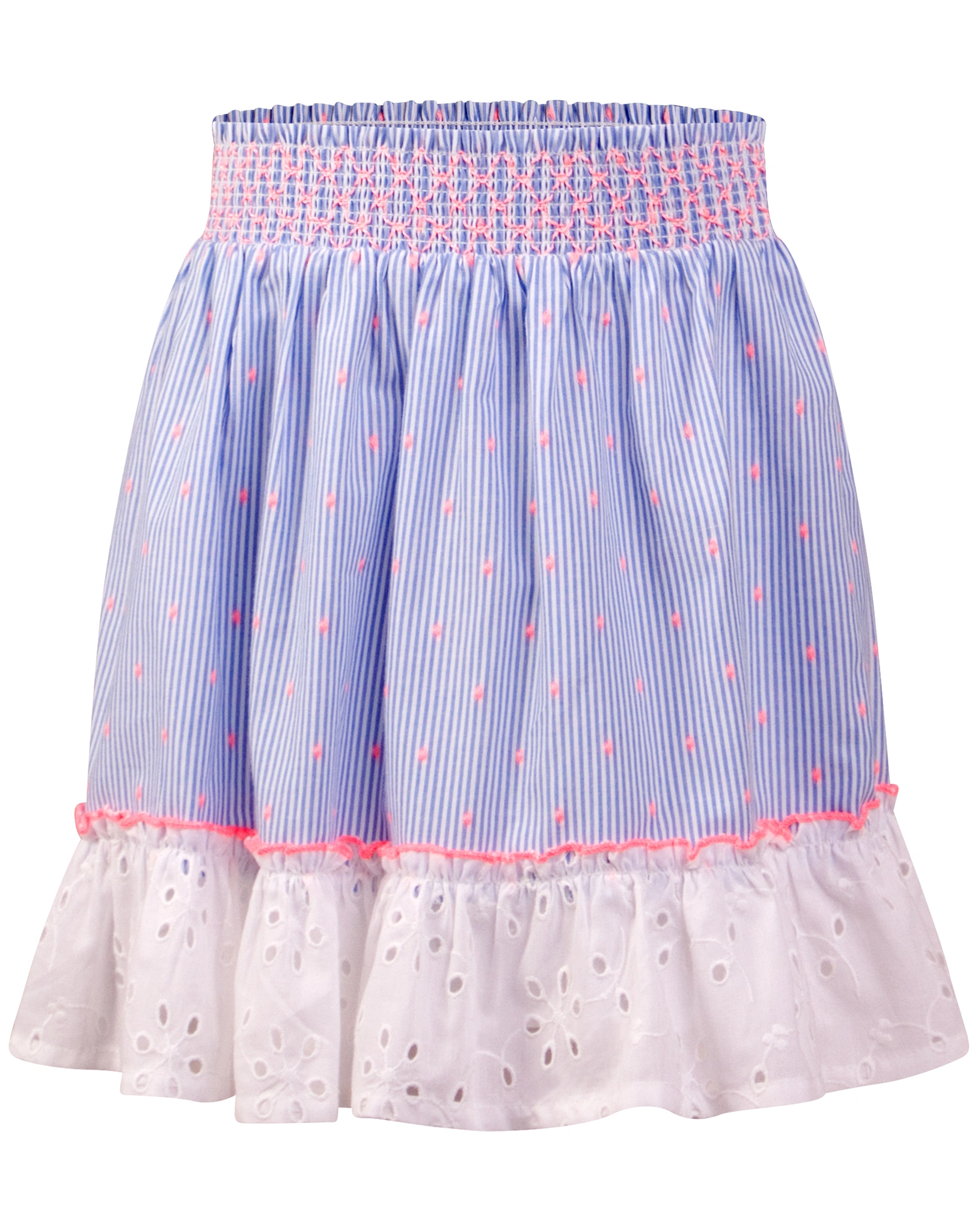Rock DOTS & STRIPES in arctic blue
