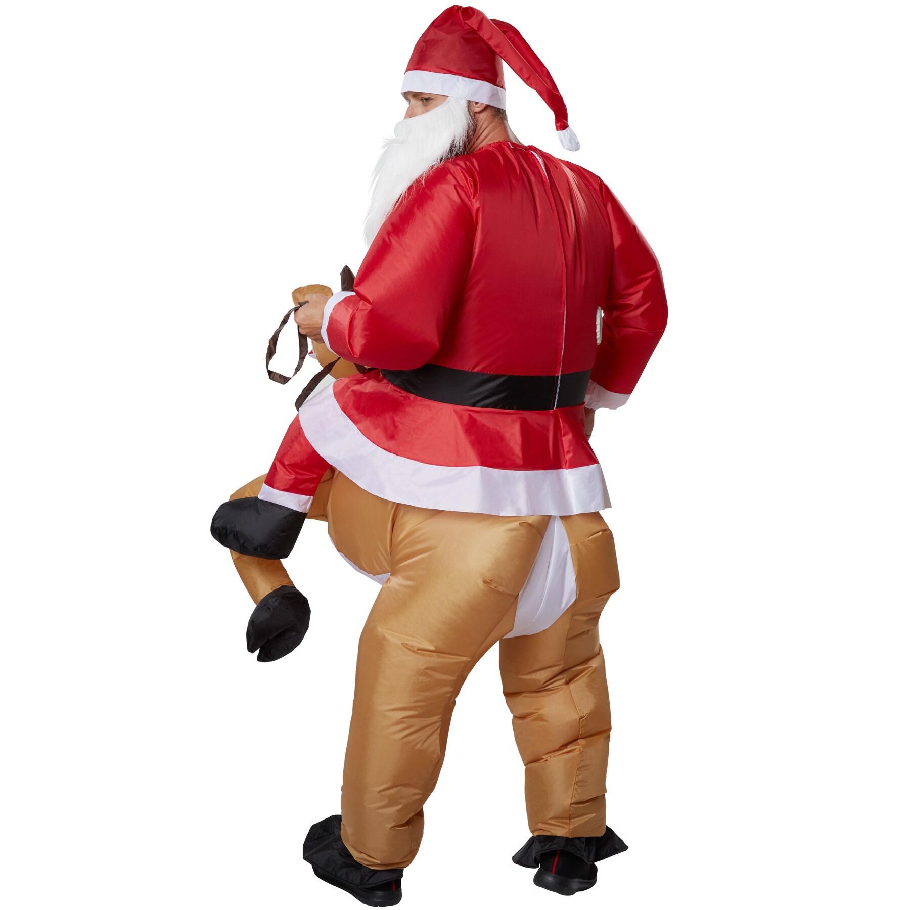 tectake® Aufsitzkostüm Santa Claus