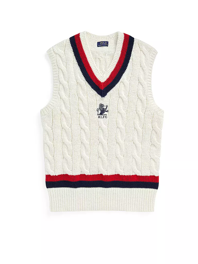 POLO RALPH LAUREN Pullunder weiss