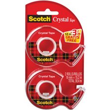 Dévidoir à main Crystal, transparent, pack économique
