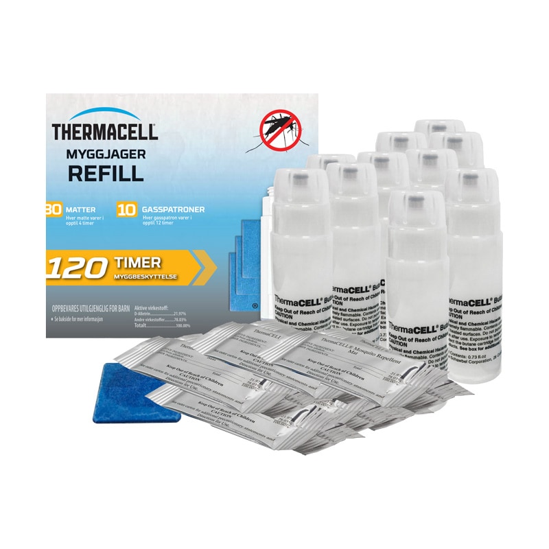 ThermaCELL Refill, Økonomi pack<br>120 timers beskyttelse