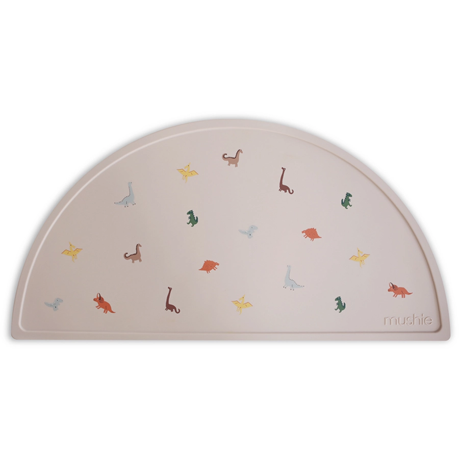 mushie Tischset Silikon, Dinosaurs