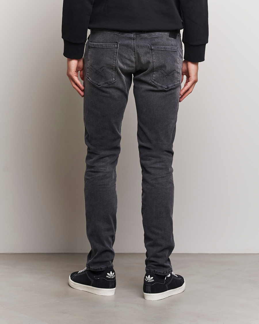 Replay Anbass Hyperflex Re-Used Jeans Washed Grey