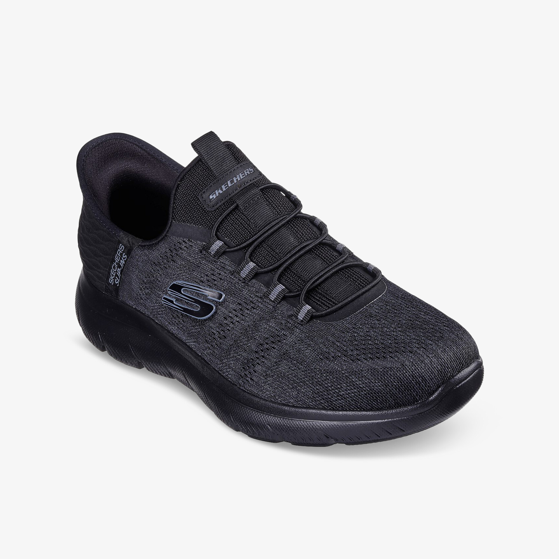 SKECHERS SUMMITS Herren Slip On schwarz
