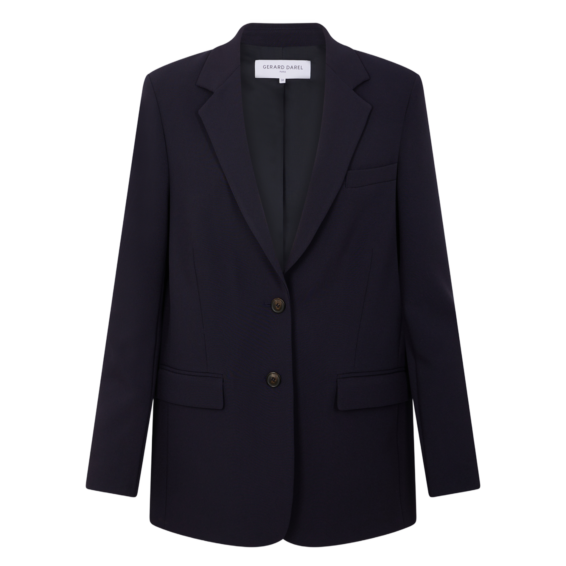 MALAK - Veste de tailleur droite | Bleu