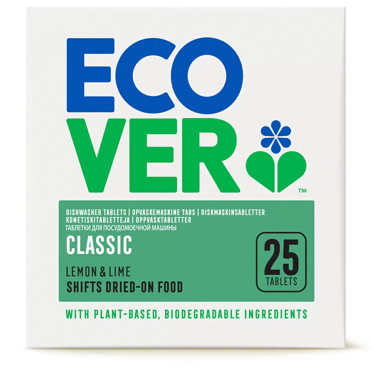 Ecover Opvasketabs Classic - 25 tabs