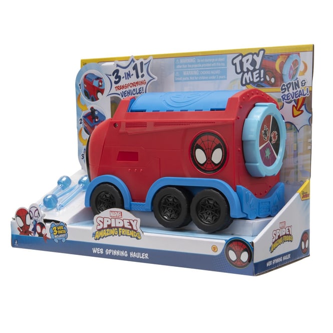 Spidey und seine Superfreunde - Großer Spinnennetz Transporter