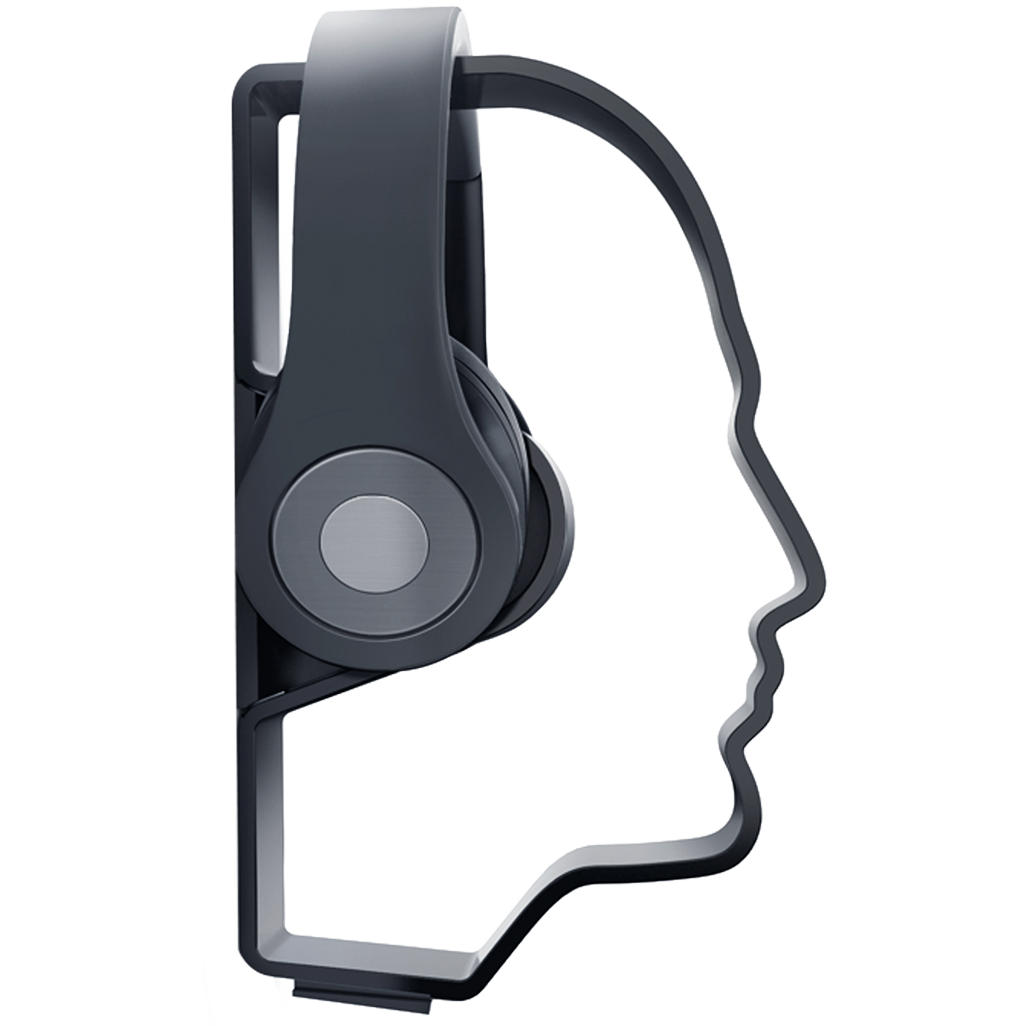 Ultimusician Stashhead hoofdtelefoonhouder