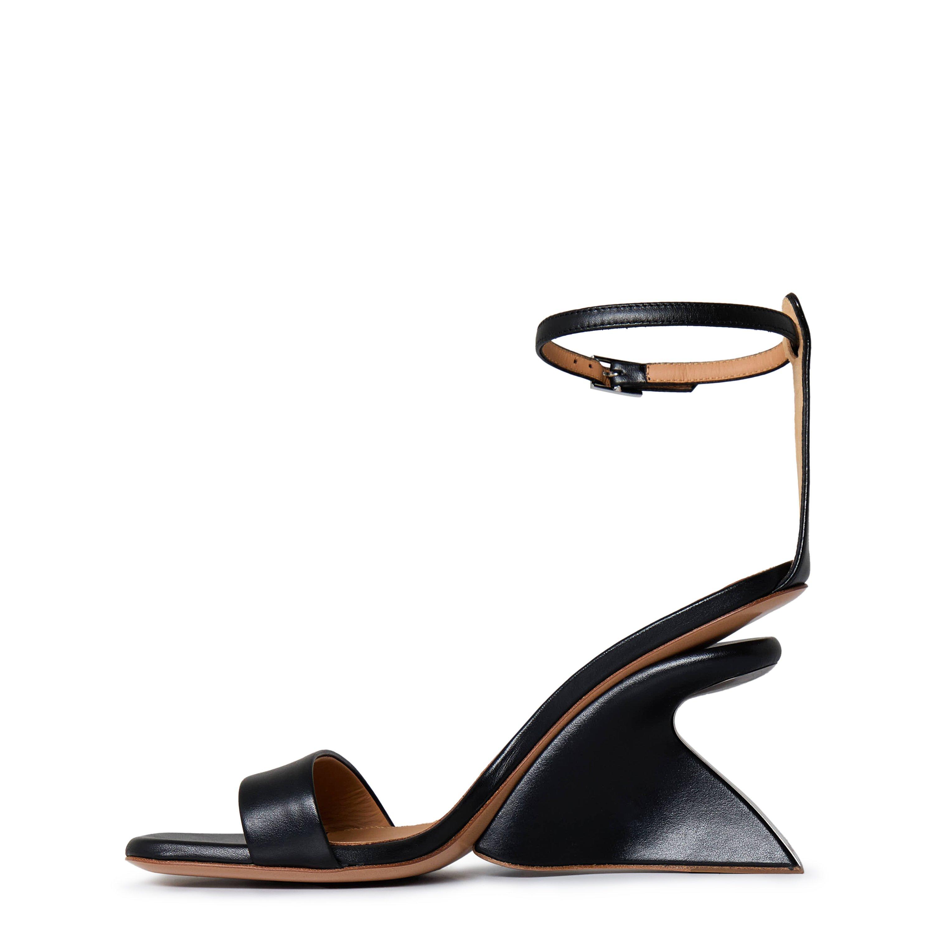 Off White Jug Wedge Sandals