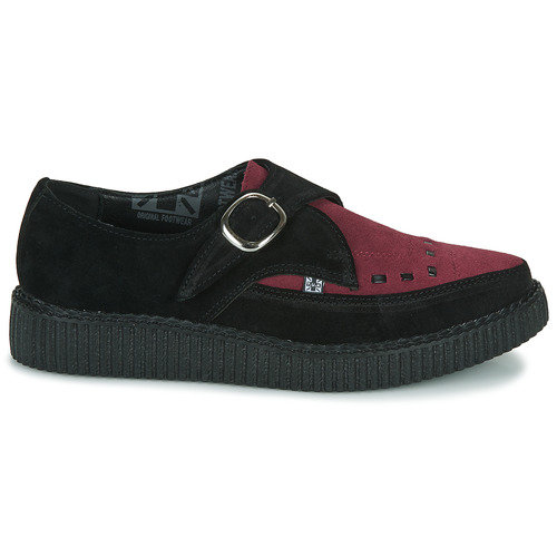TUK - VLK D RING CREEPER SNEAKER - Noir / Bordeaux