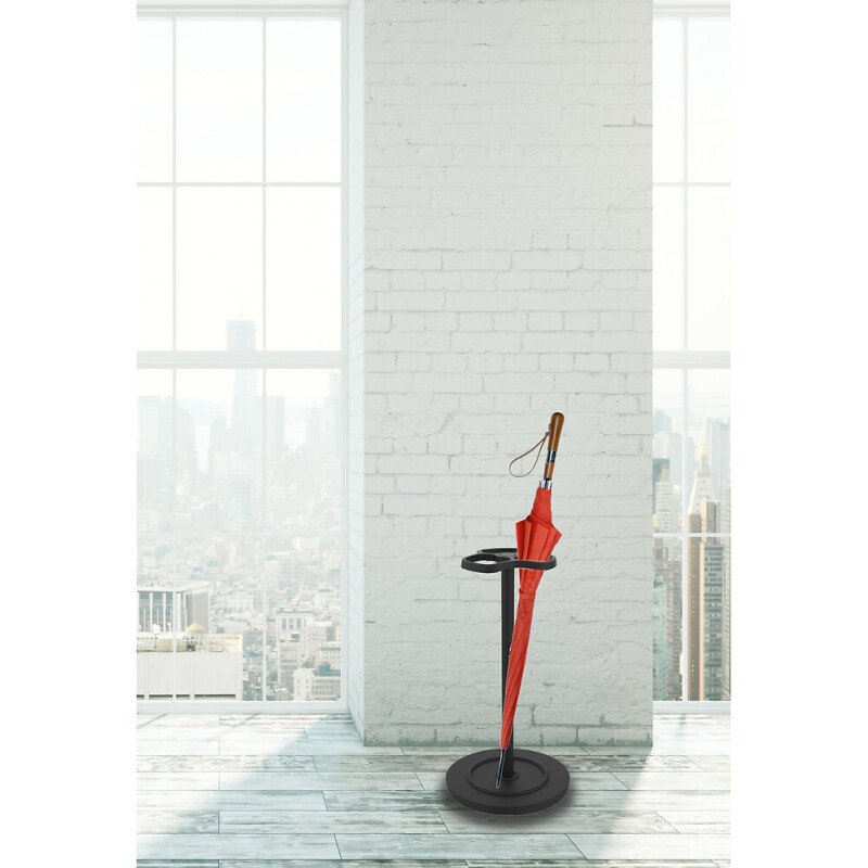 Porte-parapluie sulky unilux noir