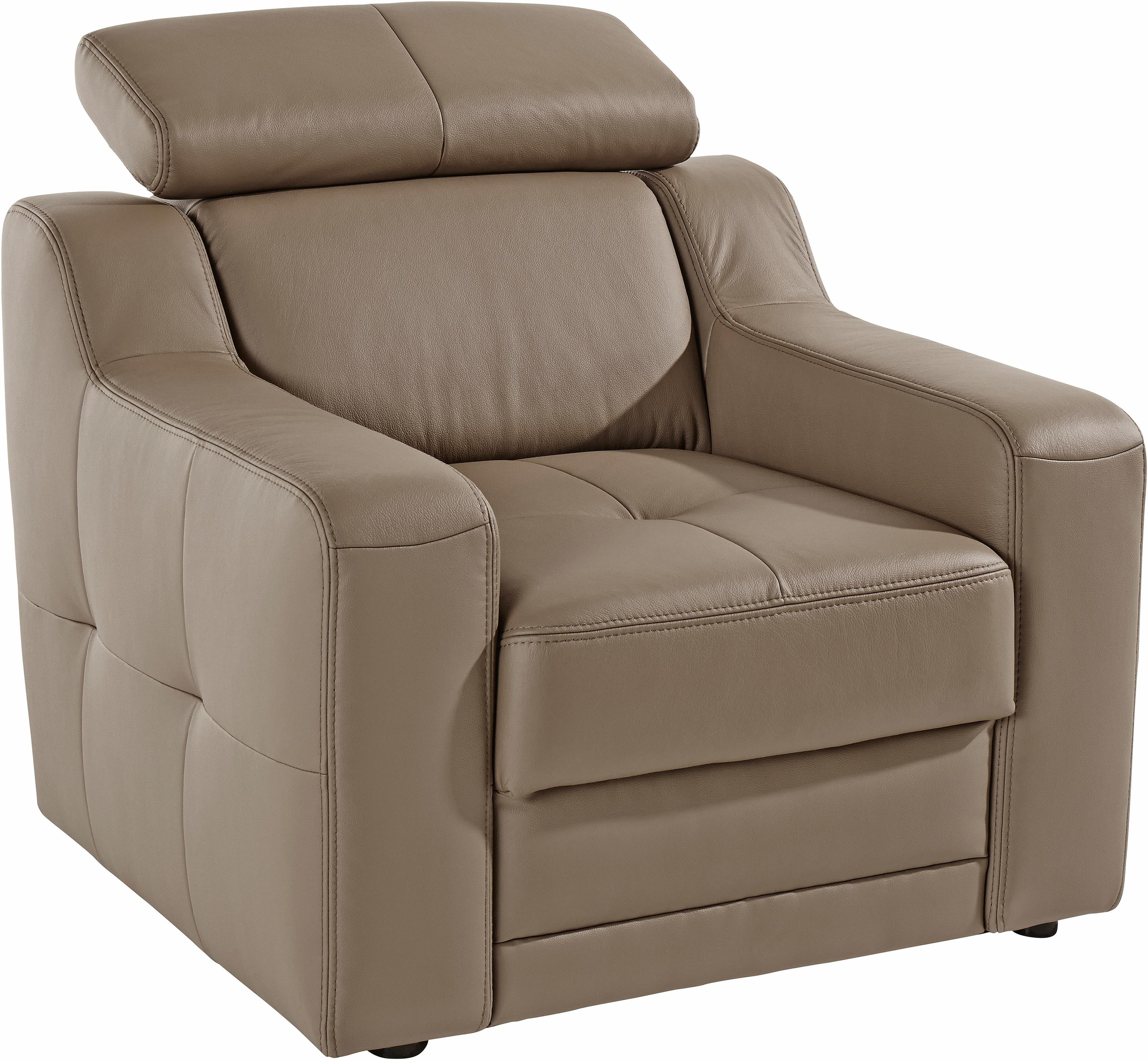 exxpo - sofa fashion Sessel »Lotos, Loungesessel« mit Kopf- bzw. Rückenteilverstellung