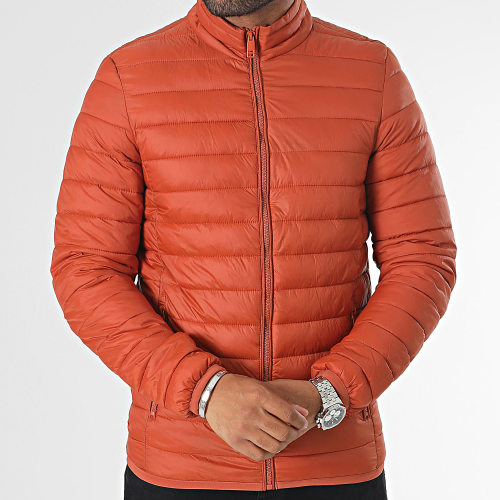 Doudoune Rouge Brique