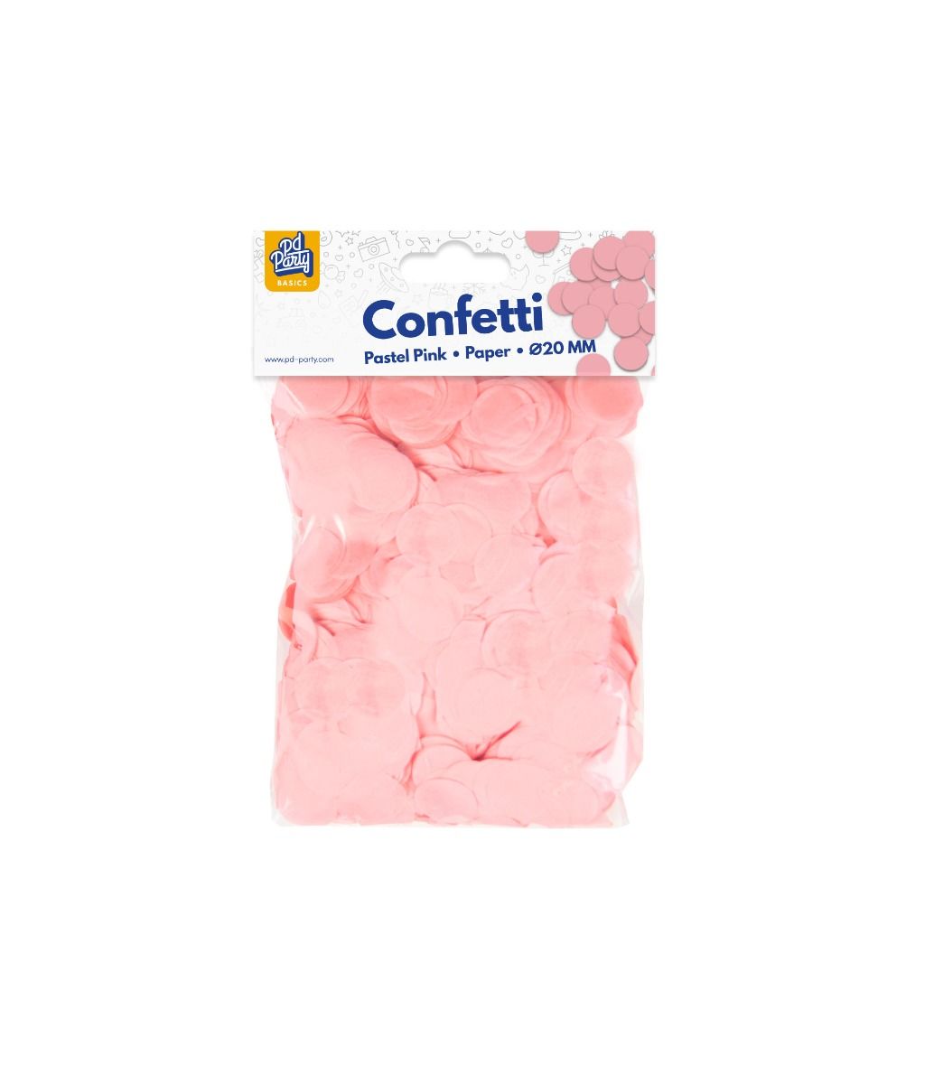 Roze Confetti Pastel 50gr