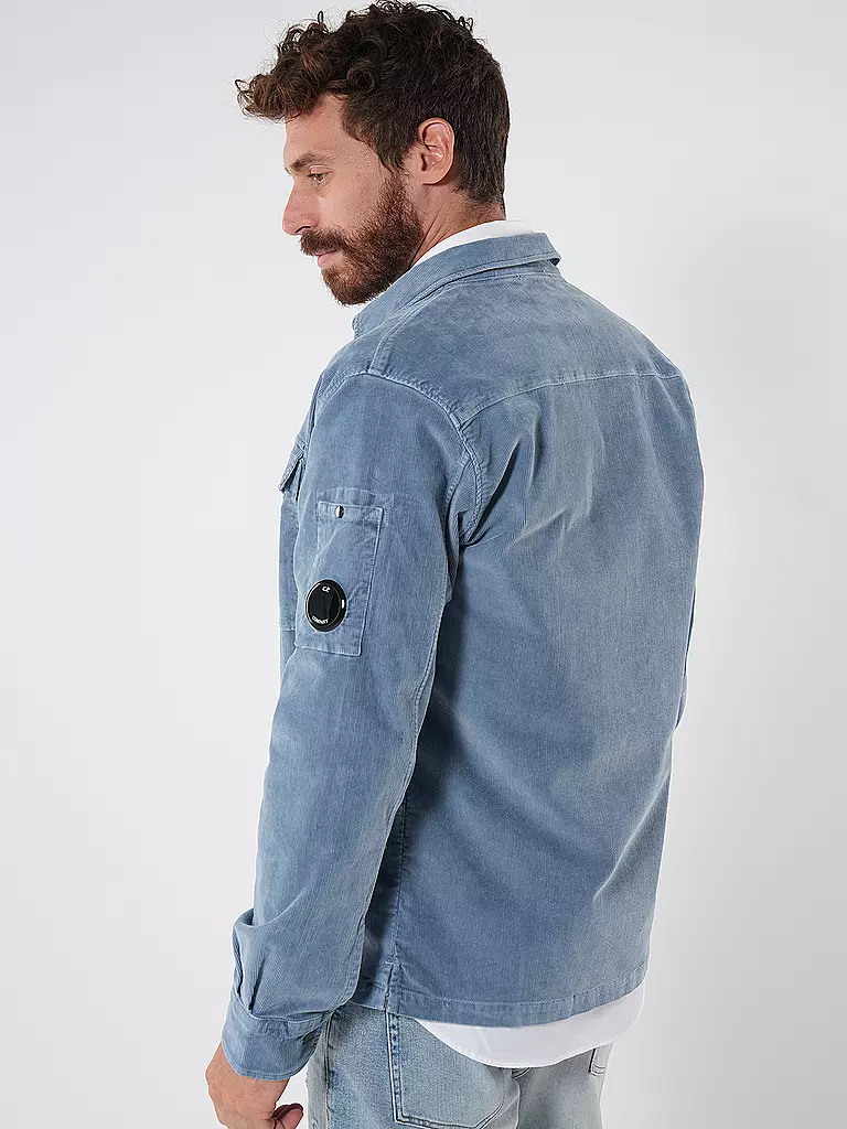 CP COMPANY Cordhemd hellblau