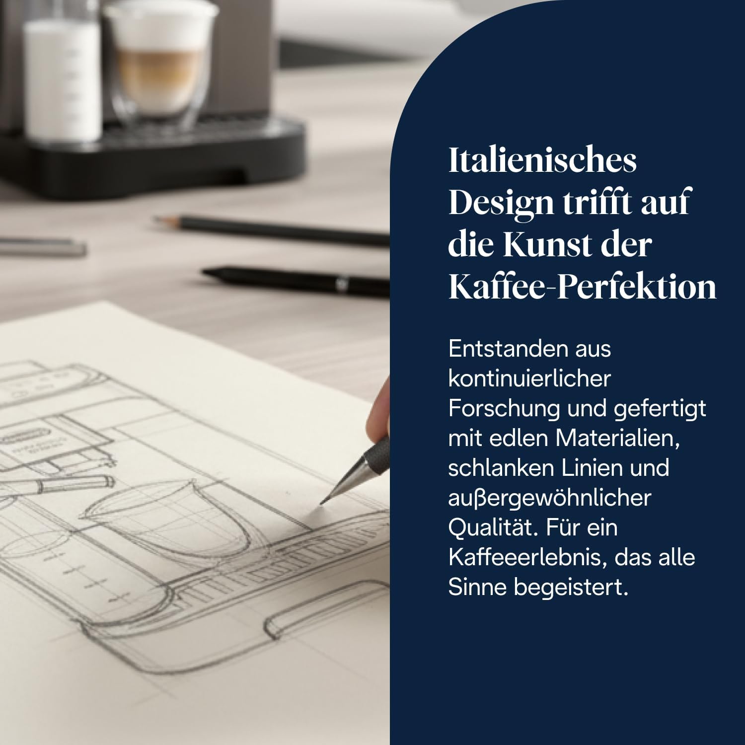 De’Longhi Magnifica Evo Next - Perfetto Kaffeevollautomat mit LatteCrema-Milchaufschäumer, 13 One-Touch-Getränke, Coffee- und Cappuccino Kaffeemaschine, farbiges Touch-Display, Titan (ECAM312.80.TB)
