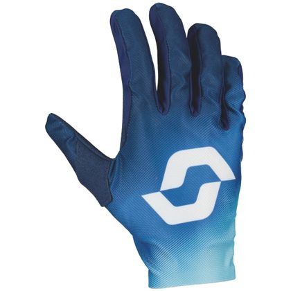 Gants cross Scott 250 SWAP EVO 2023 - Bleu / Blanc