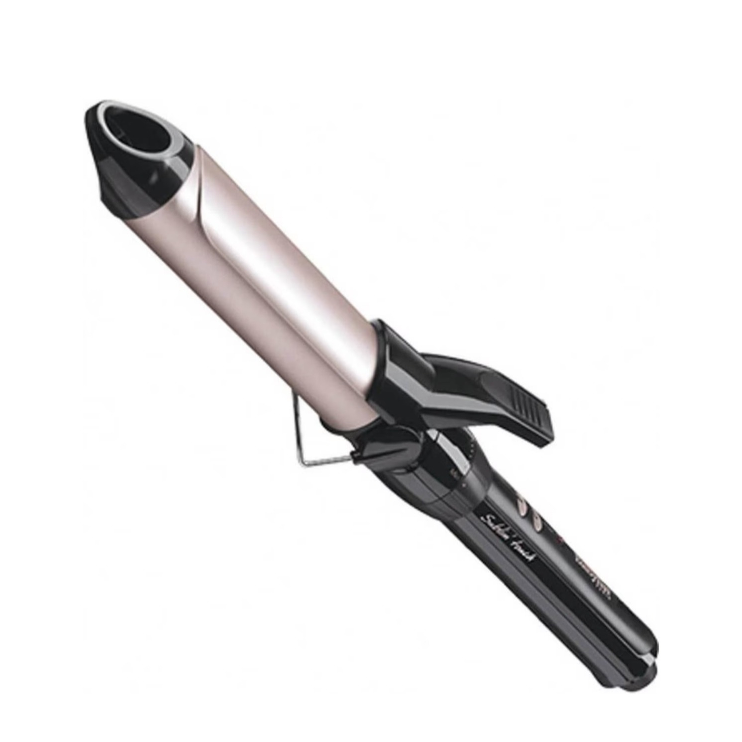(32mm) Lockenstab Keramik Haar Lockenstyler (C332E) - Schwarz / Rosa