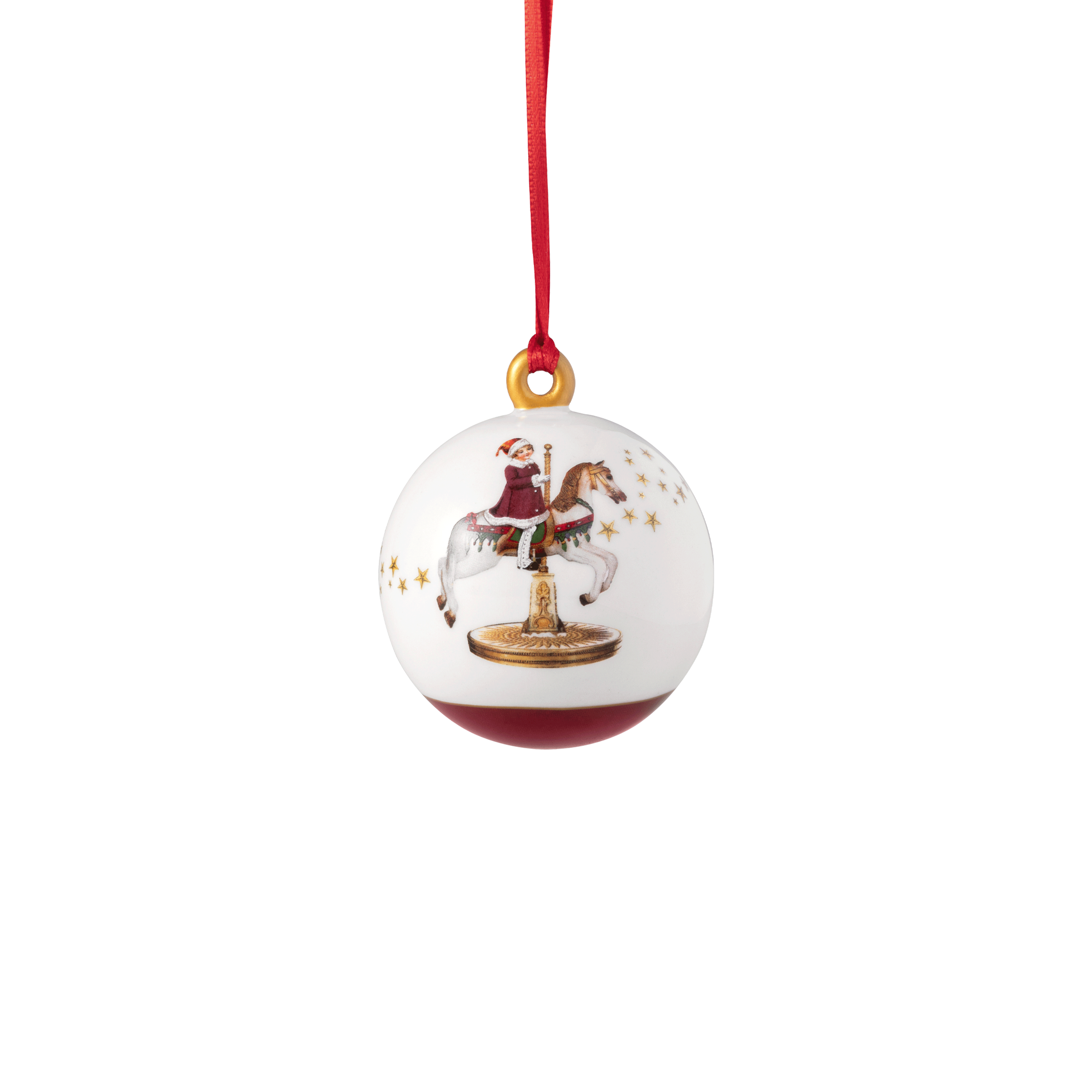 Annual Christmas Edition Ball , Multi-colored, , 2.6'' x 3.1''