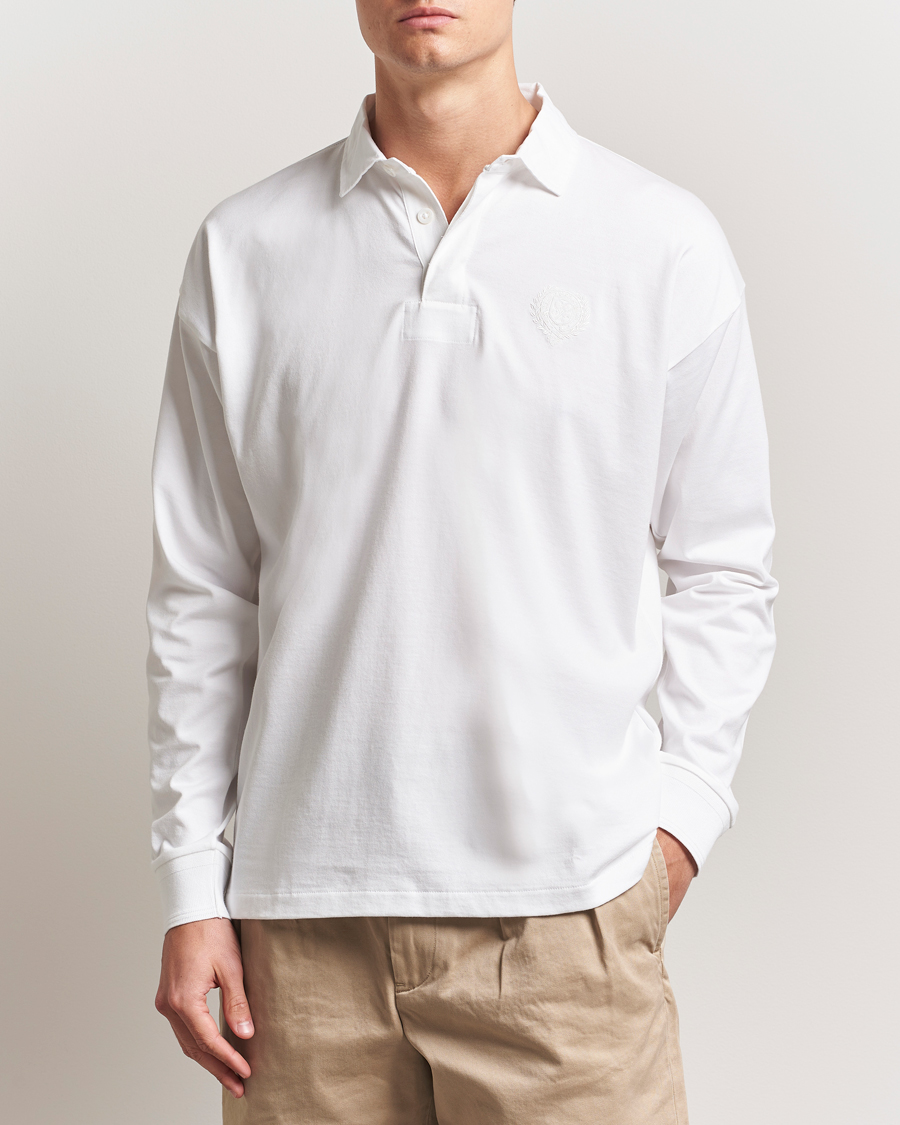 Polo Ralph Lauren Wimbledon Long Sleeve Polo Ceramic White