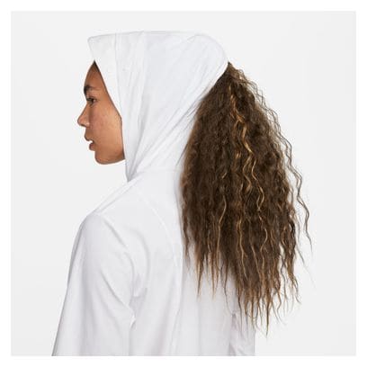 Veste coupe-vent Femme Nike Dri-Fit Swift UV Blanc
