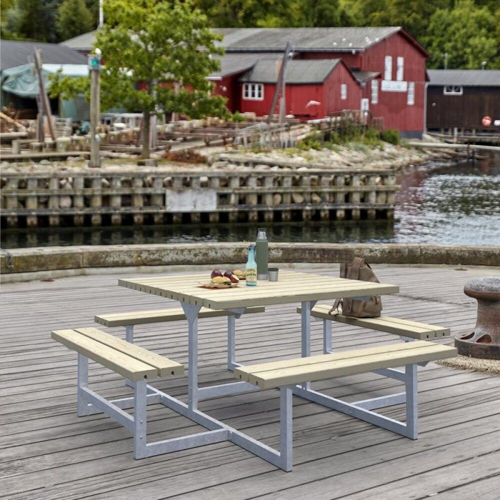 BENKESETT PLUS 200X73CM TRYKKIMPREGNERT