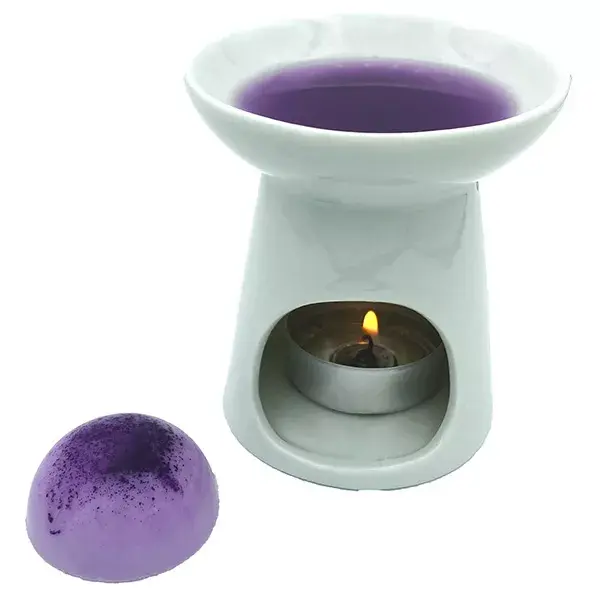 Conjunto de presente com pastilhas aromáticas Lov'FROG, fragrância orgânica para ambientes 11:11 Amber Copper Spicy, 6 unidades.