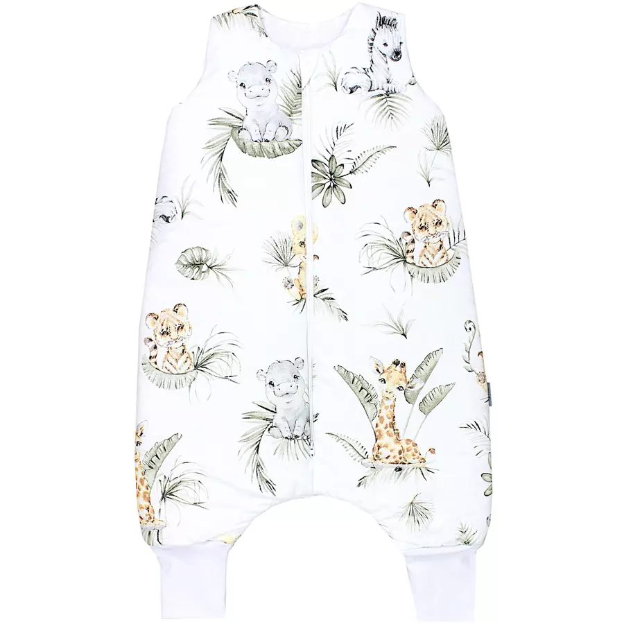 TupTam Baby Winter Schlafsack mit Beinen braun Modell 1
