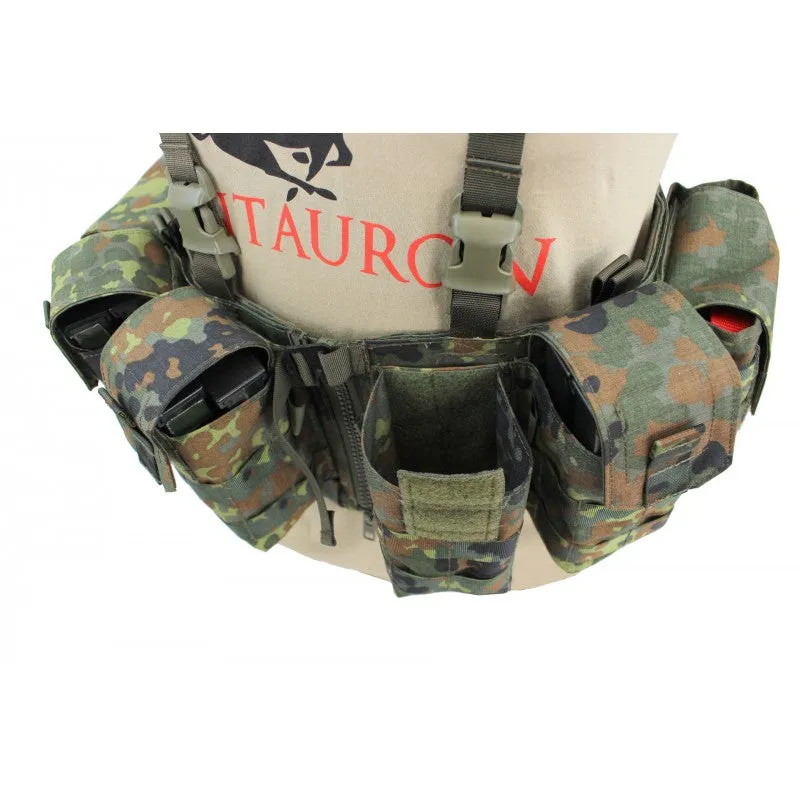 Zentauron -  Zentauron Chest Rig Nonmodular Split Front flecktarn