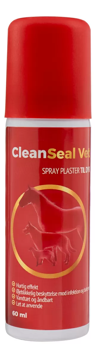 CleanSeal Vet sprayplaster - 60 ml.