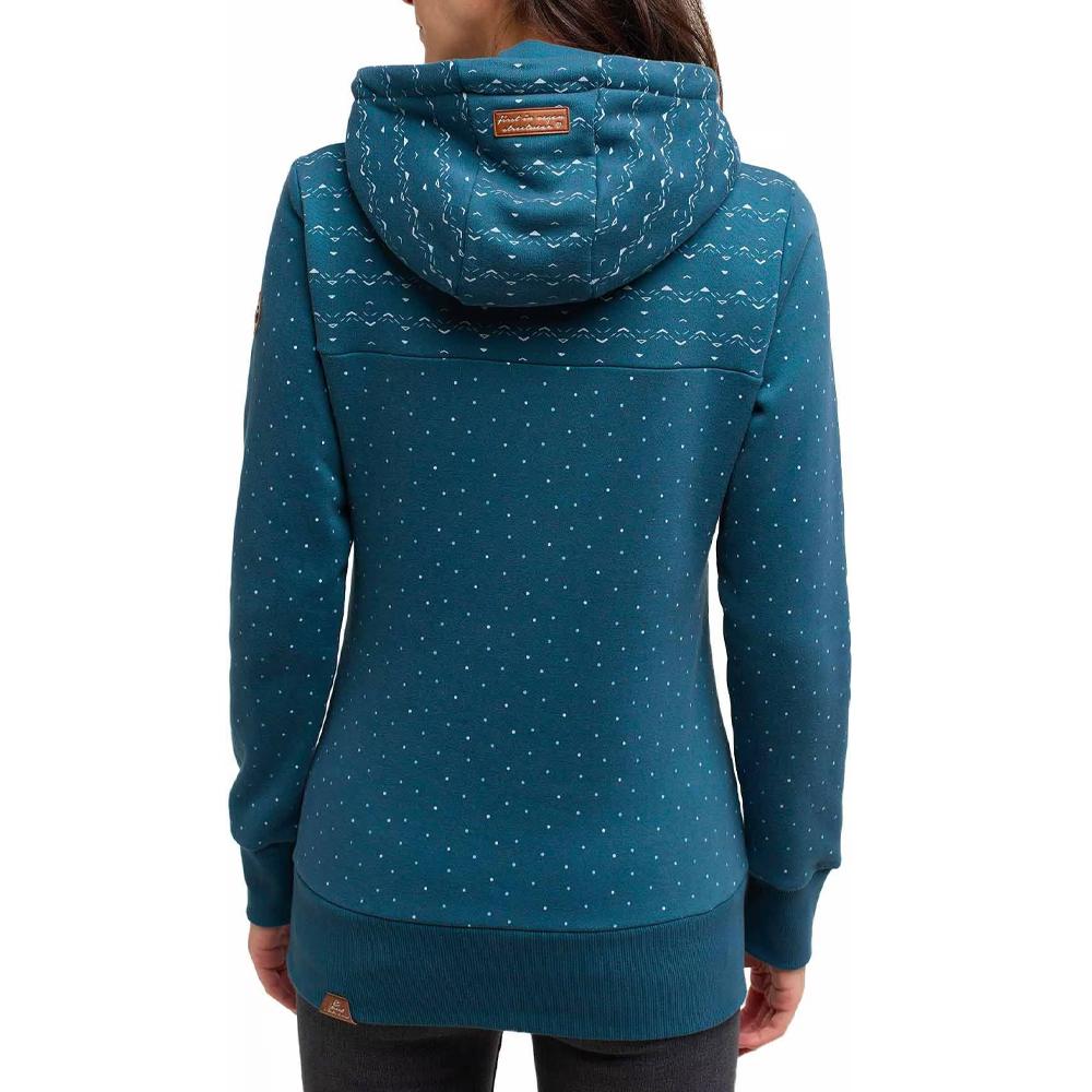 Ragwear Sweat à Capuche Bleu Femme Ragwear Nuggie